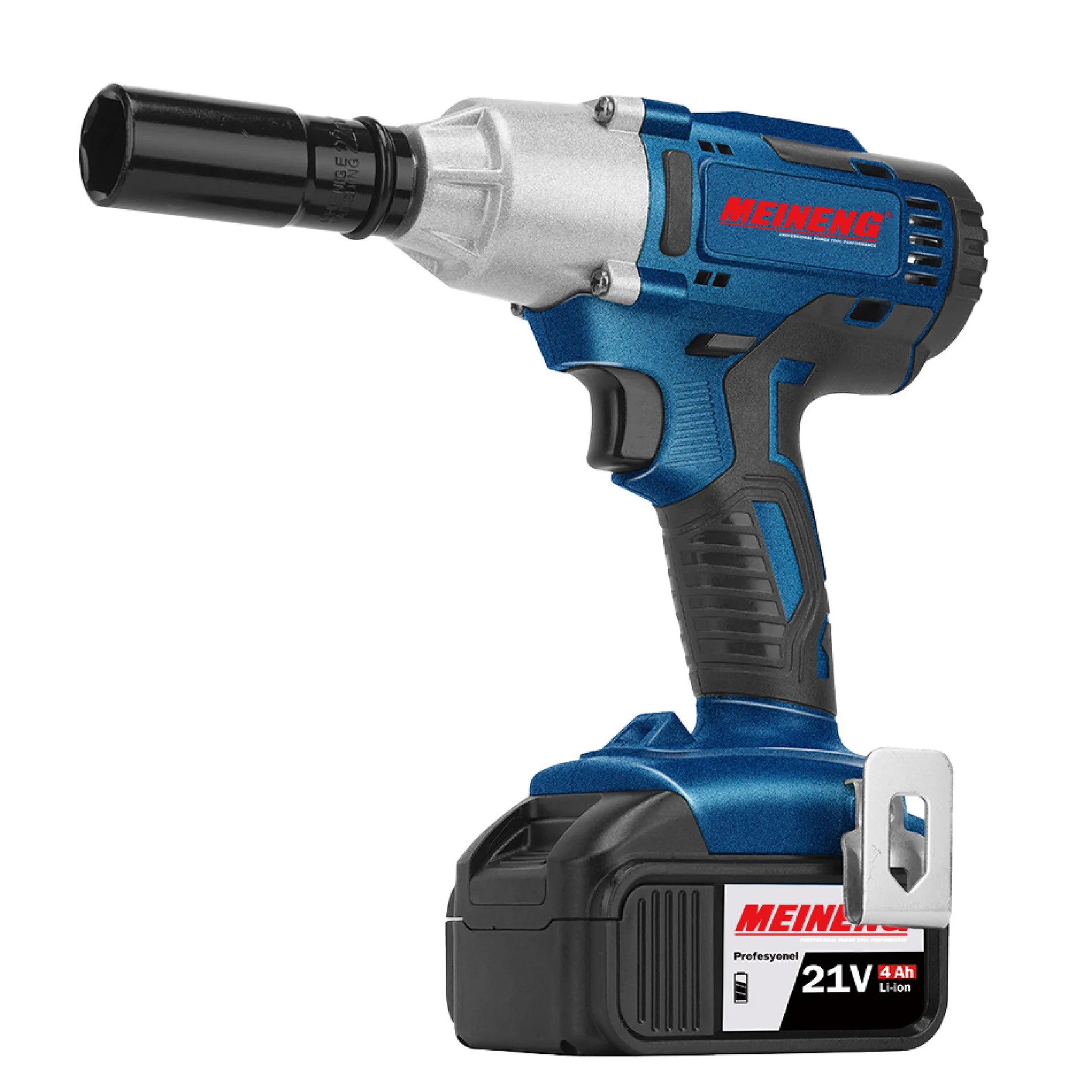 0890 Brushless Cordless Impact Wrench, High Performance Lithium Battery Electric Wrench Portable Industrial Power Tool
