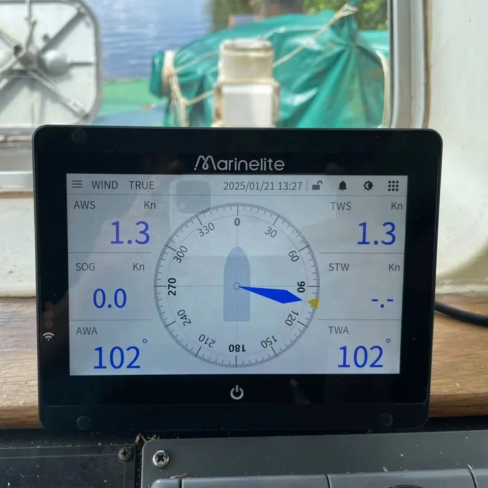 Alat Pengukur Angin Mi9000P untuk Kapal Layar Perlengkapan Kelautan Indikator Instrumen