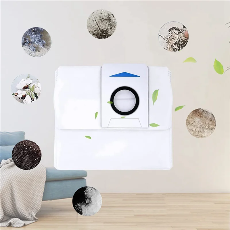 18 шт. пылесборник для ECOVACS DEEBOT X1 Omni Auto-Empy Station, сменный мешок емкостью 3 л для ECOVAS Omni X1/X1 Plus-A77G