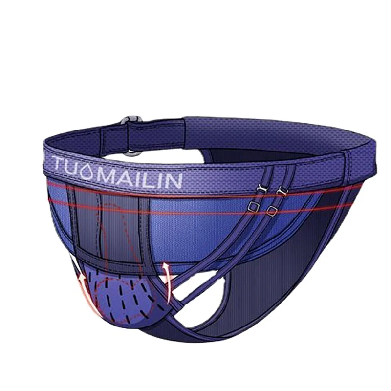 3rd Man Enhacing Underwear Varicocele Therapy Lingeri U-Convex Boxers Adjust Health Care Penis Holder Crotch Design Pouch Briefs