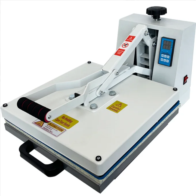 T-shirt Heat Transfer Machine Clothing Digital 38*38 Flat Ironing Heat Press Machines Manual Transfer Equipment
