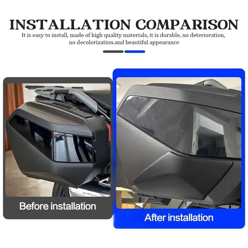Precision Protector Cover Fairing Panel Side Trunk Case Pannier Guard Pad For BMW R 1300RT R1300RT R1300 RT 2025 2026 Motorcycle