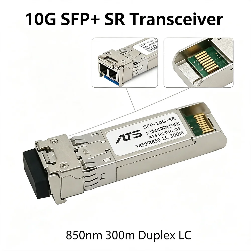 Módulo Transceptor de Cobre 10GBASE-T SFP+ para RJ45 DDM 30m Compatível com Switches Cisco, MikroTik, Ubiquiti e TP-Link