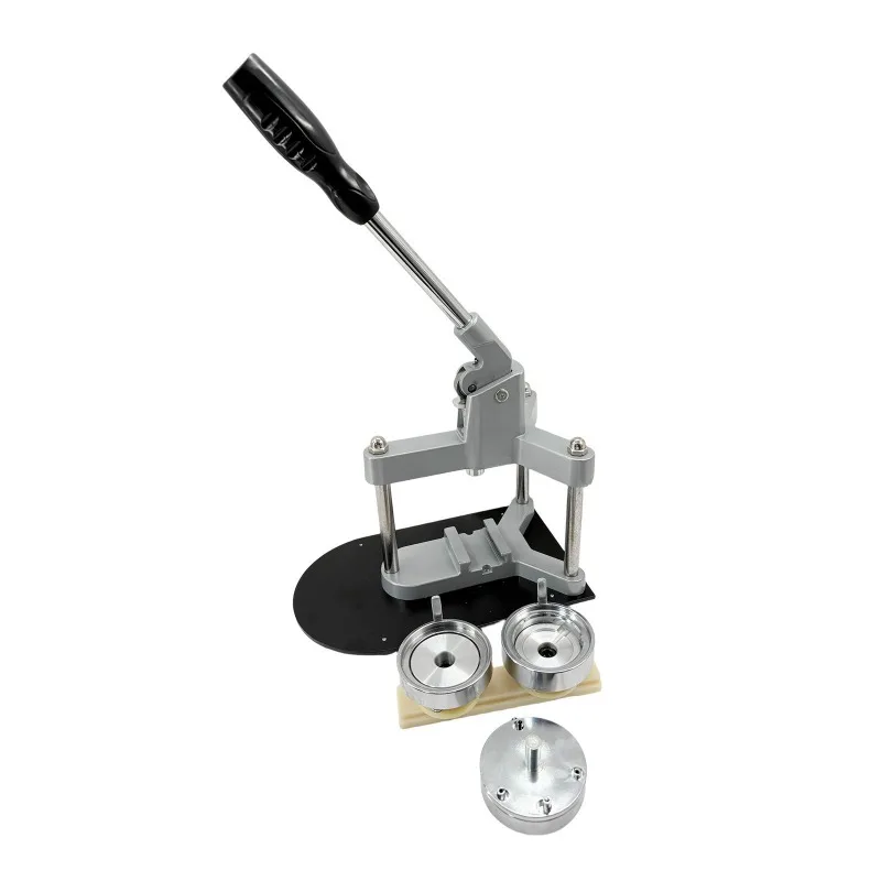 Manual Badge Machine Making  DIY Includes Round Mold Advertising Equipment
