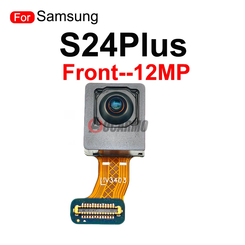For Samsung Galaxy S24 Plus Back Wide Telephoto Rear Main Camera 50MP Front Camera Flex Cable Replacement Parts