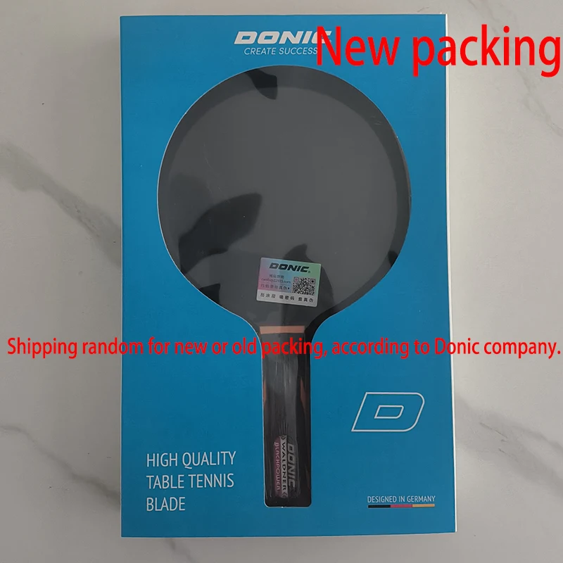 DONIC Waldner black power table tennis blade racket pure wood fast attack with loop made in Germany ping pong racket