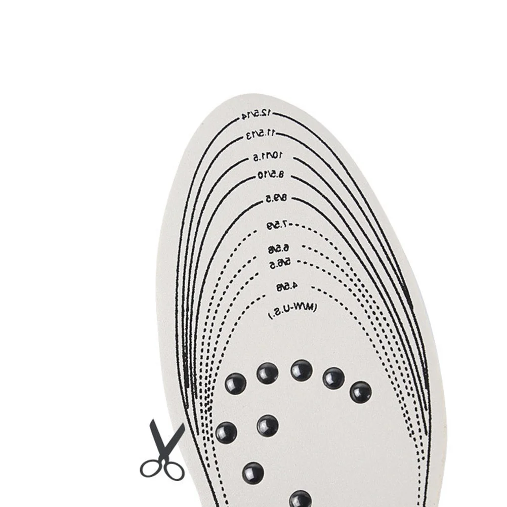 

Memory Cotton Magnet Massage Insoles Breathable Arch Support Foot Care Pads For Tired Circulation Boost Shoe