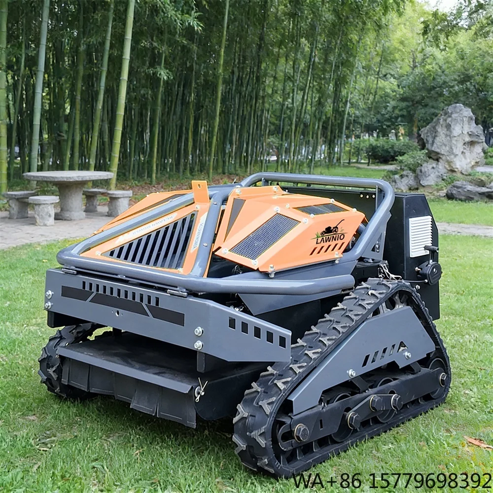 CE EPA Euro V ISO Certified Remote E-Start Lawn Mower Commercial Lawn Trimming Easy to Operate Home Lawn Mower