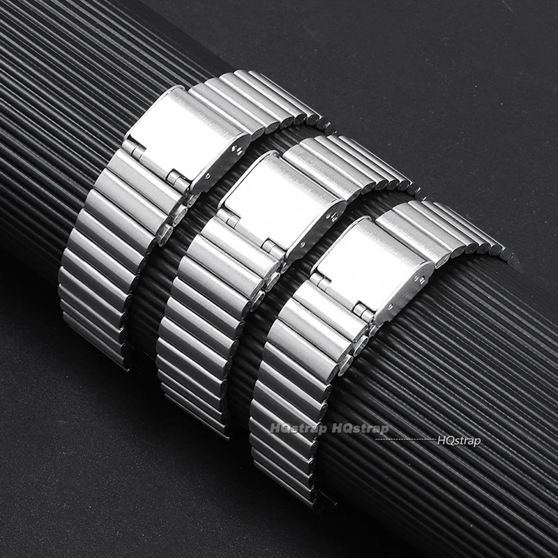 18mm 20mm Stainless Steel Strap Universal Watch Bands for Seiko Watchband Ultra-thin Metal Bracelets Belt 10mm 14mm 16mm Band