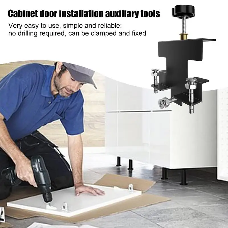 Cabinet Door Installation Positioner Locator Installation Mounting Locator Jig Cabinet Door Woodworking Cabinet Installation