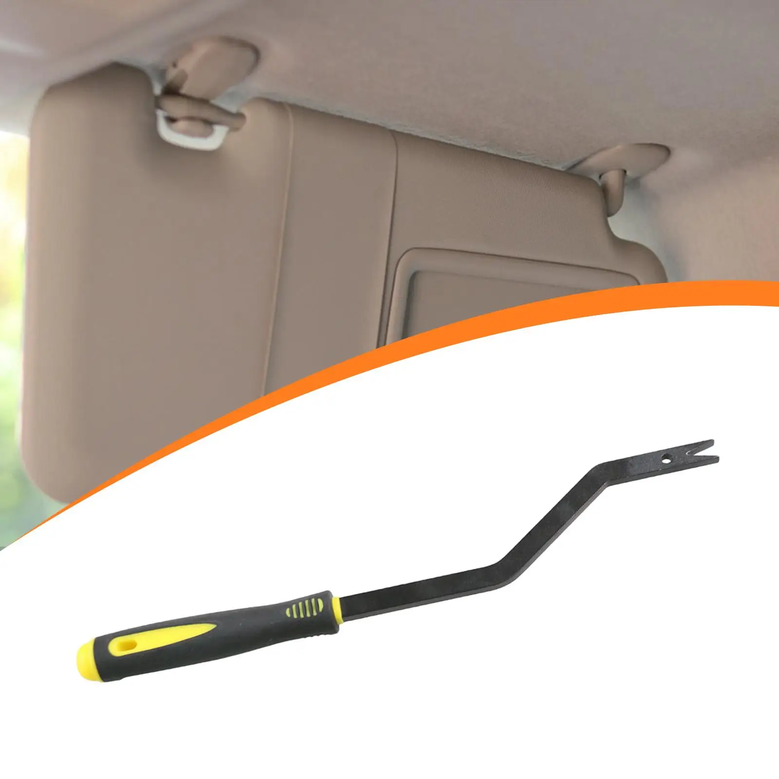 

Universal Car Roof Grab Handle Remover Sturdy Steel Dismantling Tool for Car Sheet Metal Repair and Maintenance