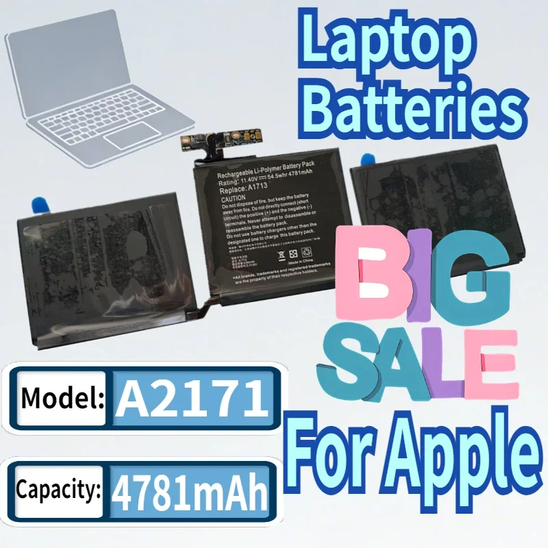 SWZY SWZY A1713 A2171 Laptop Battery For Apple MacBook 13