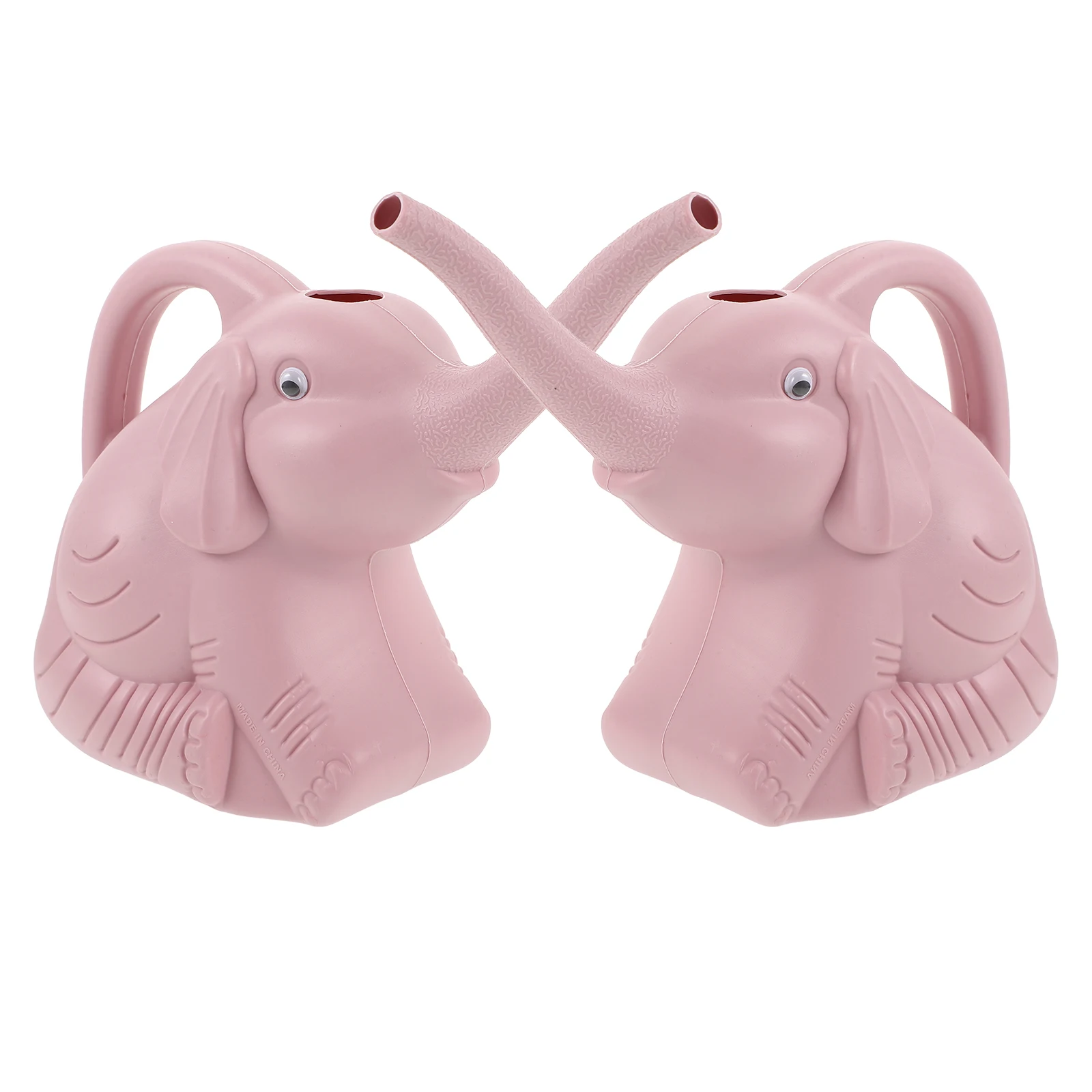 

2PCS Plastic Watering Can Creative Animal Shape Garden Tool Pot for Flower Durable Long Lasting Use Outdoor Gardening Art