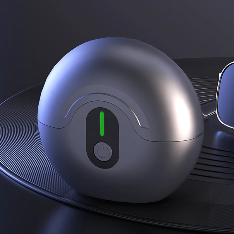 

Электрическая бритва с плавающим магнитным лезвием для мужчин, нож для бороды в форме летающей тарелки, портативная дорожная перезаряжаемая бритва