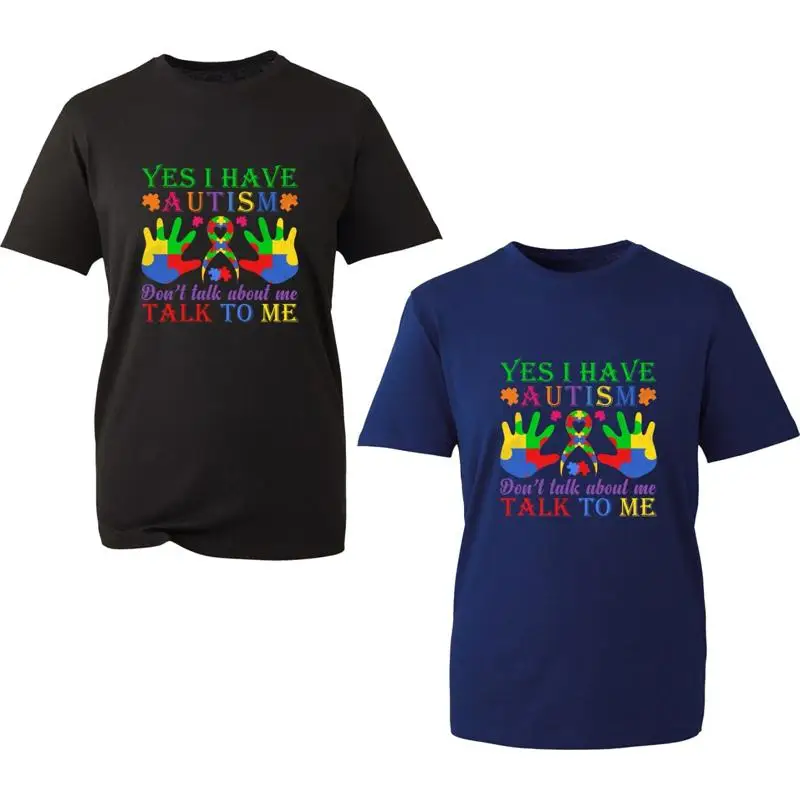 

Футболка «У меня аутизм, не разговаривайся о меня», топ-головоломка для взрослых и детей