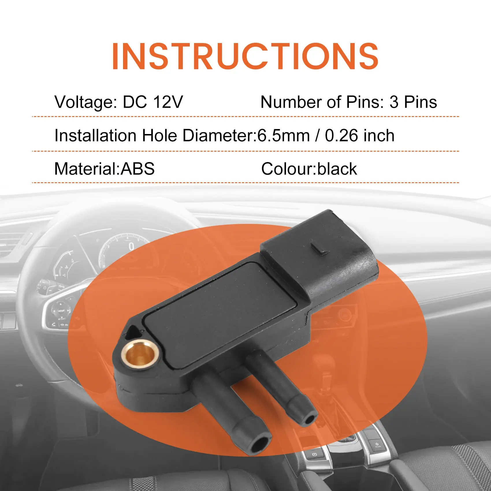 

Датчик давления выхлопных газов Superior-DPF 059906051C 076906051B 0281006082 0281006083 для Seat, Skoda, Caddy, Golf VI, Touran