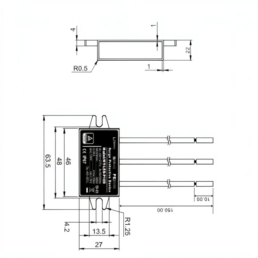 For For Zhengcheng Photovoltaic Surge Protective Device Lightning Arrester Waterproof Industrial Electrical Circuit Safety Unit