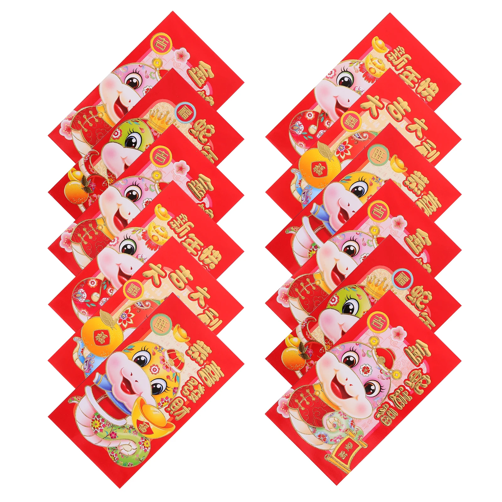 

30 Pcs Lai Feng Chinese New Yearenvelope Lucky Money Envelopes Pockets Hong Bao Style