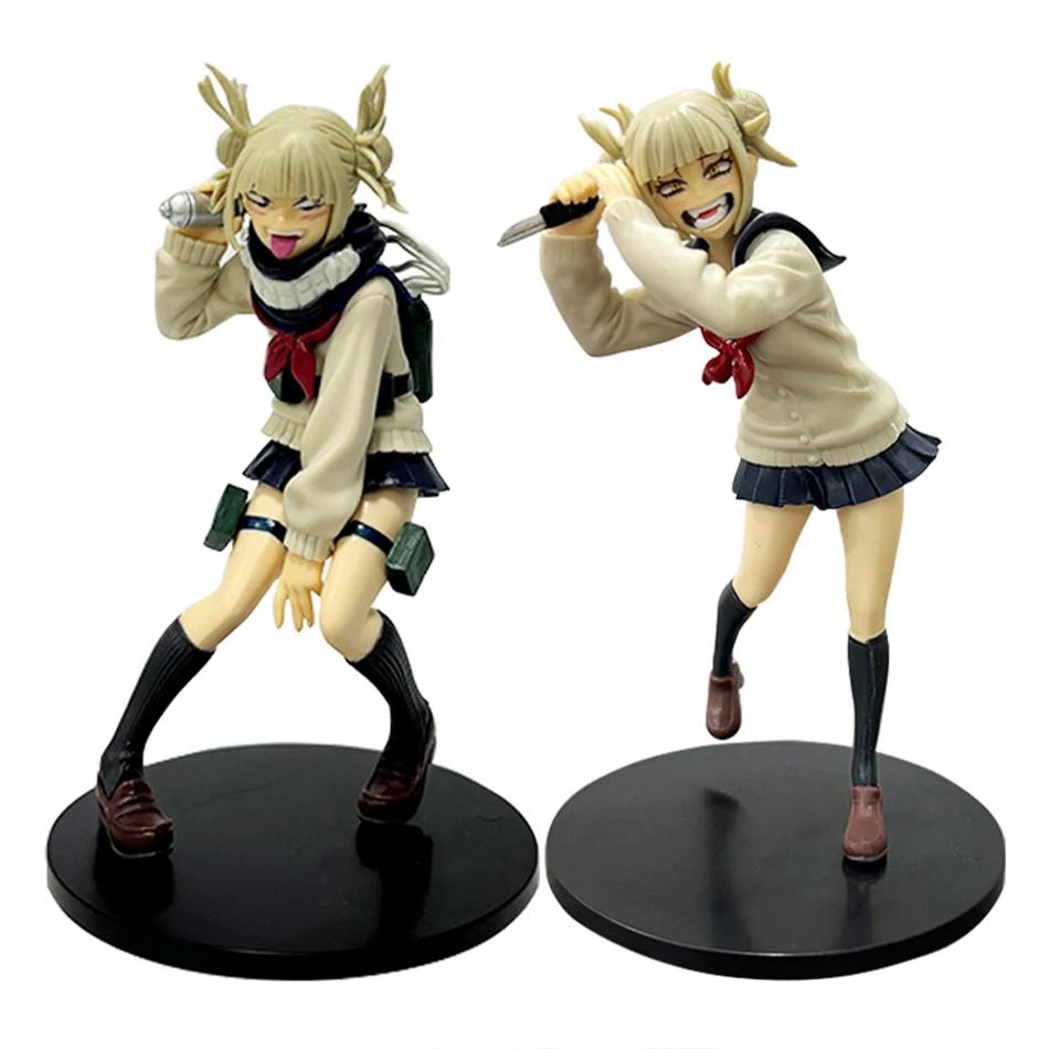 My Hero Academia Villain Alliance Battle สไตล์ 17 ซม.Toga Himiko Action Figure-น่ารักชุดออกแบบ Desktop Decor