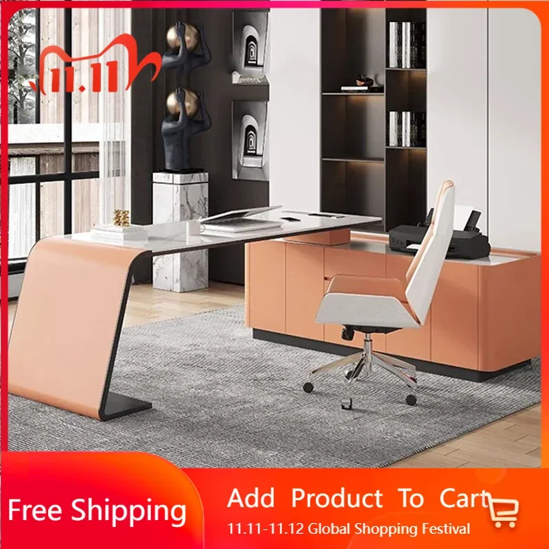 

Designer Reception Table Auxiliary Desk Mini Bedside Office Work Mesa Gamer Professional Bedroom Escrivaninha Trendy Furniture