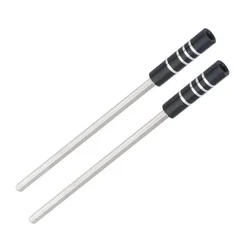 2pcs 123mm Magnetic Metal Shaft Extension Bar Rod 4mm Hex Shank Socket Adapter For 1/8