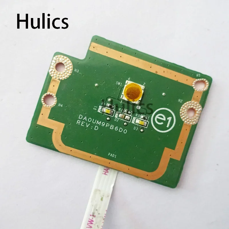 Hulics Used CN-0GK80F FOR Dell Inspiron N7010 Power Button Board Cable GK80F 0GK80F DA0UM9PB6D0