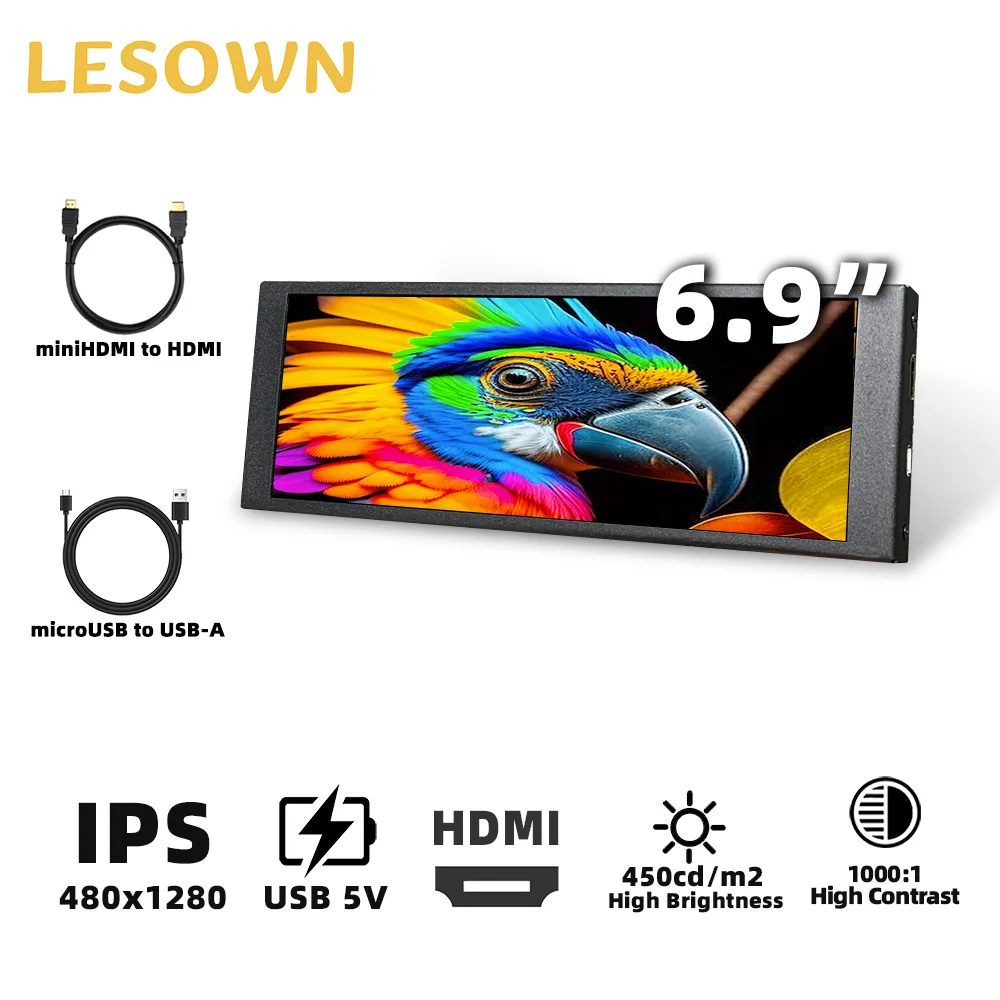 Lesown 6.9" Small P…