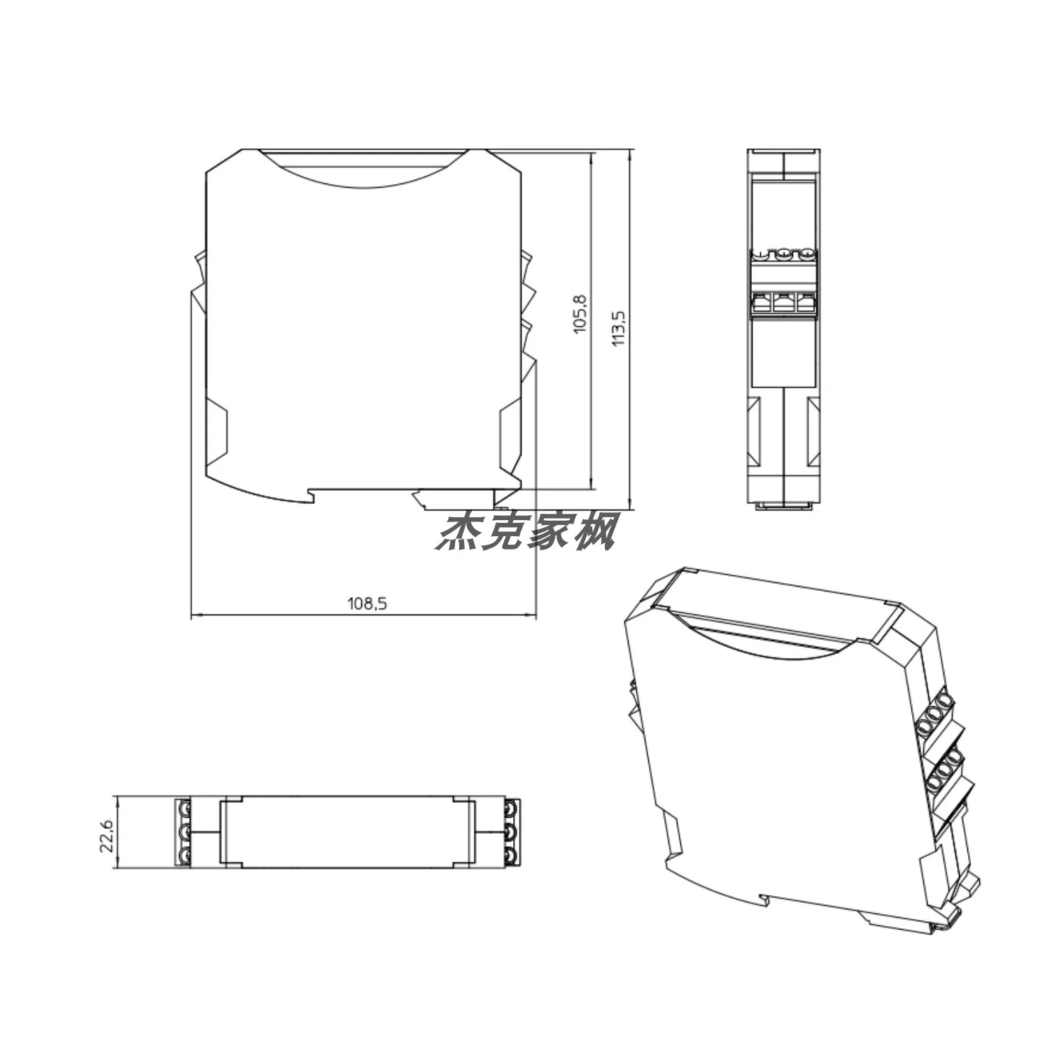 1096429  MACX-TR-1T-MUL - Timer Relay, New Origin-al