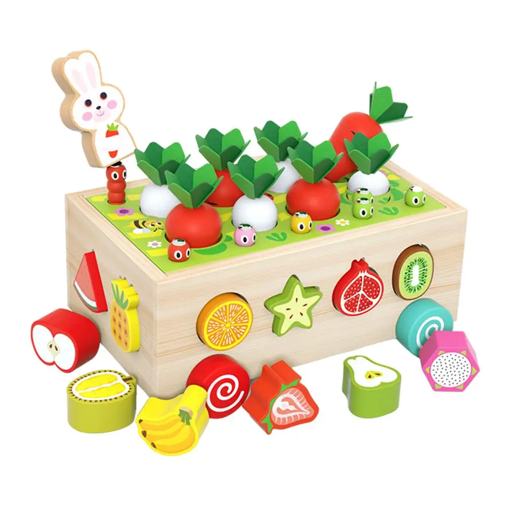 Wooden Board Toys, DIY Wooden Toy Game Sorting Matching Girls and Boys 3-12 Years Old