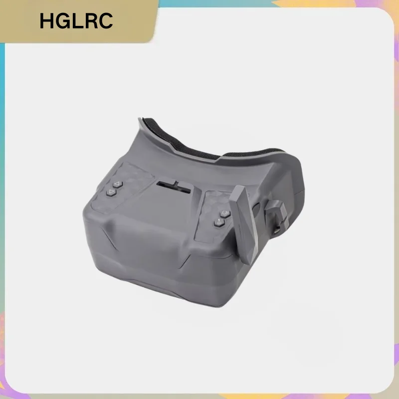 

HGLRC VR001 5.8G FPV Goggles 4.3inch Screen 80CH Type-C Charging Card Recording for RC Racing Drone Quadcopter
