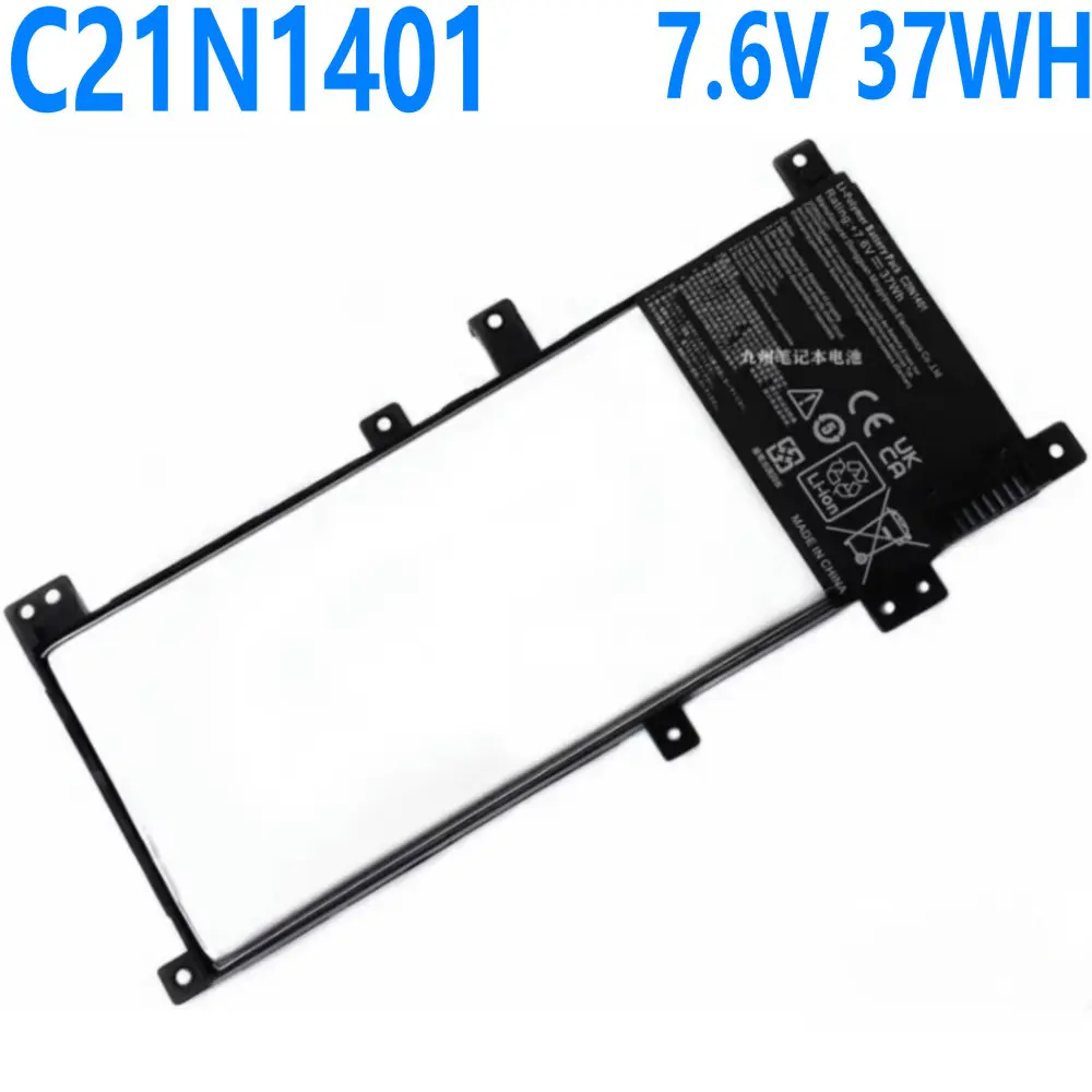 

7.6V 37Wh New C21N1401 Laptop Battery For Asus X455L X455LA X455LD W419L K455L X455LF X455LN F455L F455LD R455LD Y483L Y483LD