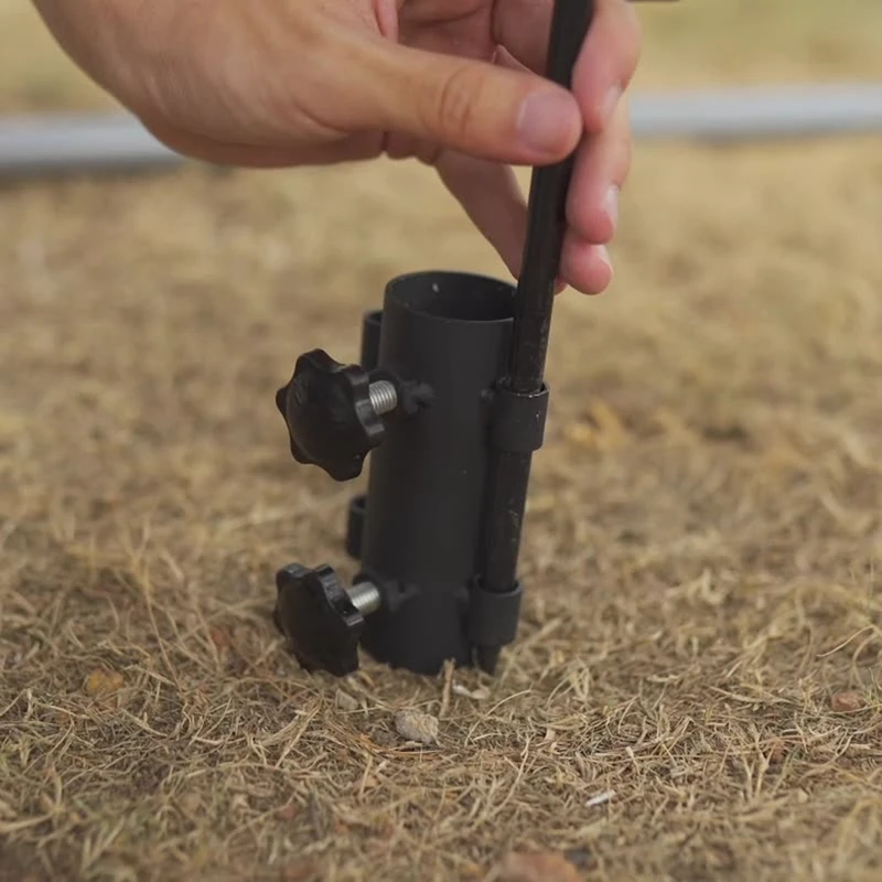 Держатель для зонта, подставка для зонта для патио, подставка для зонта, стальная скамейка, держатель для зонта, фиксированный зажим, зажим для зонта