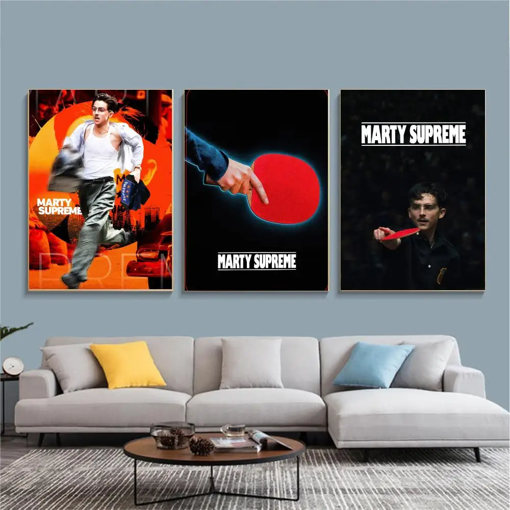 classic movie M-Marty Supreme-E Painting Calligraphy Nature Inspired Artwork for Living Room  Home Decoration