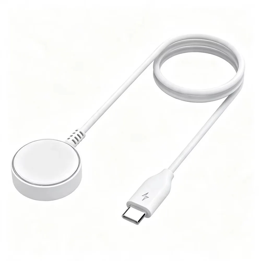 1 Meter Type C Charger Fast Charging USB Type C Magnetic Charging Cable Magnetic For Galaxy Watch Charger