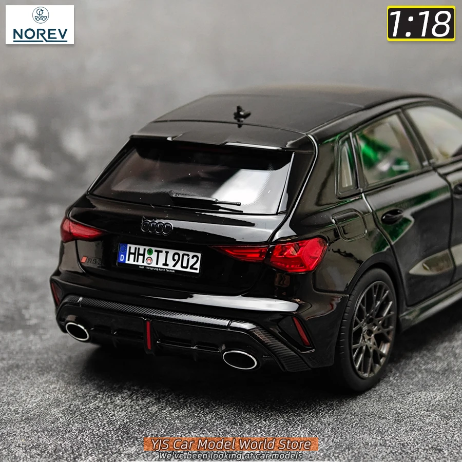 NOREV diecast model 1:18 RS3 2025 AUDI A3 metal car model ornament