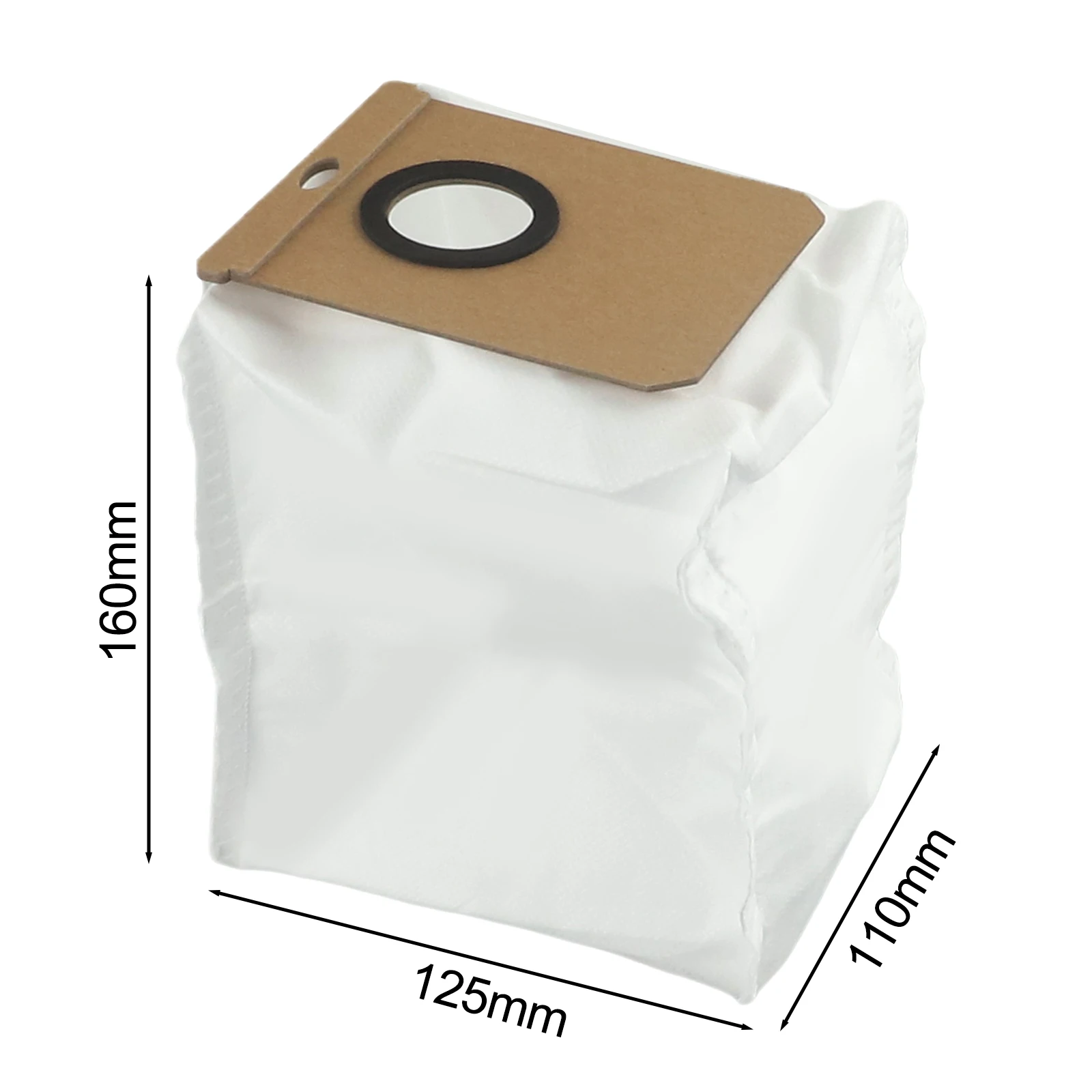 4/10 قطعة مكنسة كهربائية كيس جمع الغبار كيس لجميع الغبار مصممة للتناسب والعمل بشكل سلس لـ Cecotec لنماذج Conga