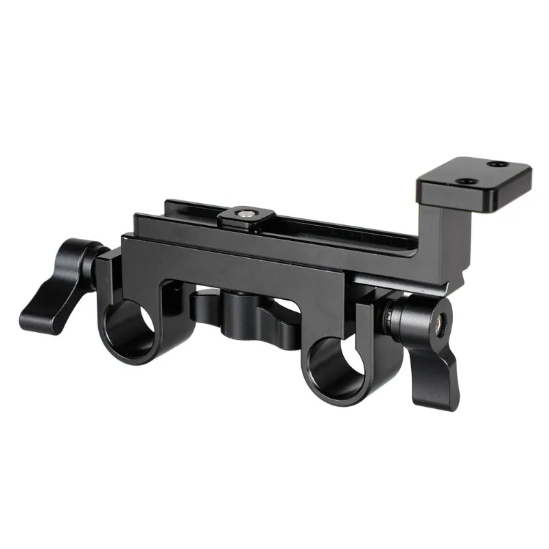 

15Mm double hole tube clamp with vertical connecting plate, shoulder-mounted SLR camera accessories 2177