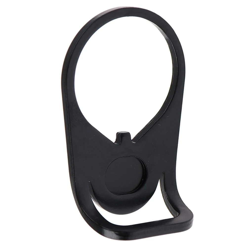 1Pcs Tactical 30mm Loop Sling Adapter Mount Ambidextrous 180 Degree Motion Range Steel End Plate Hunting Gun Accessories