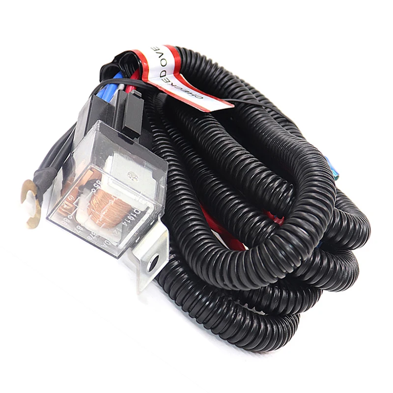 

1Set Electric 12V Universal Car Horn Wiring Harness Relay Kit For Auto Van Truck Grille Mount Blast Tone Horns