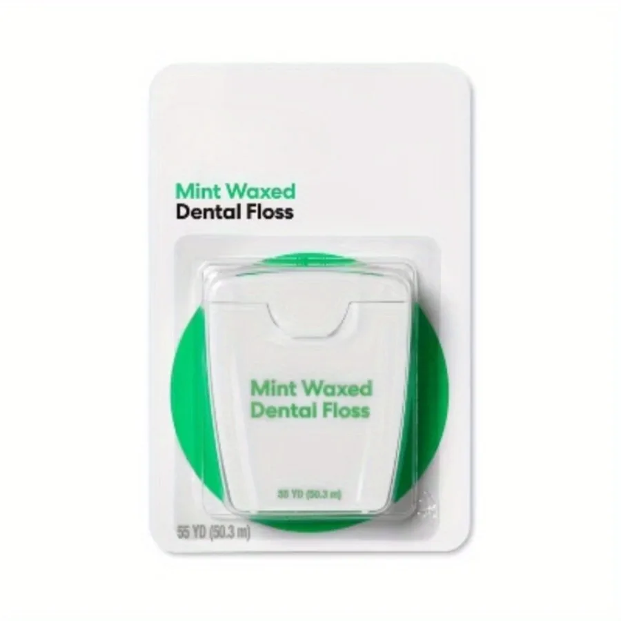 

Dental Floss Mint - Easily removes plaque, gentle on gums, and doesn't tear easily