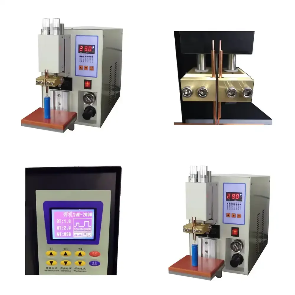 Microcomputer Precision Double Pulse Spot Welder Welding Machine for Cylindrical Battery
