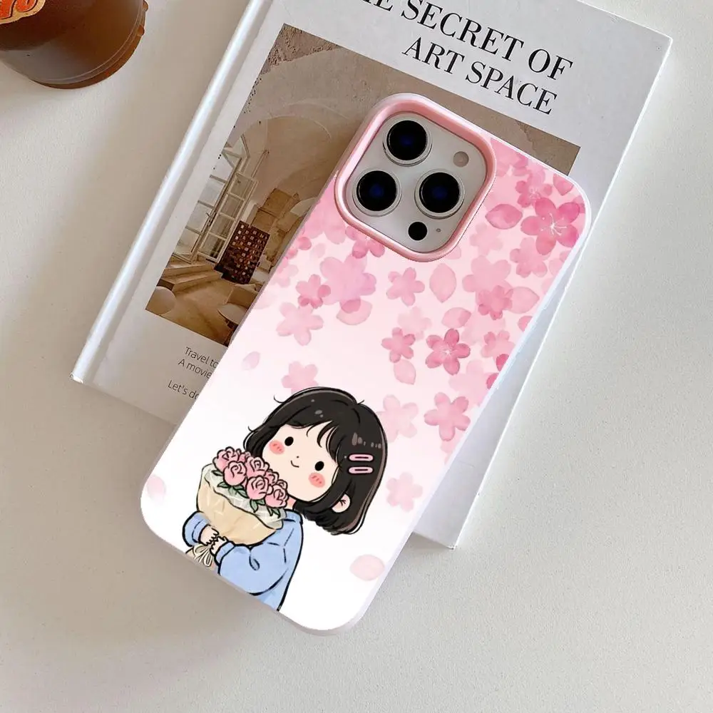 

Q-v-Version Phone Case Magnetic MagSafe Case for iPhone 17/16/15/14 Pro Max Clear Soft TPU Shockproof Slim Cover 2-in-1