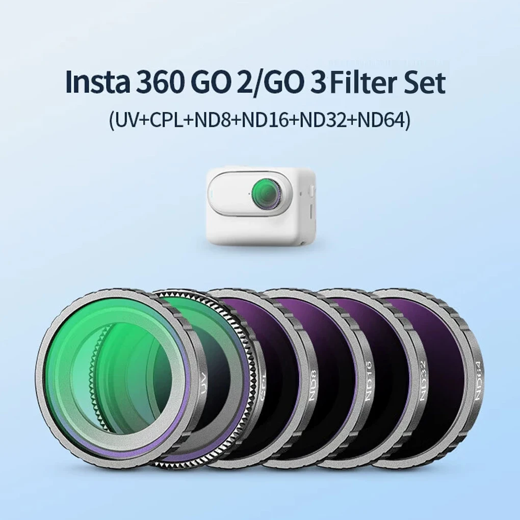 Filter Set, Ultimate And Portable, Waterproof, Effect, Installation, Durable Sturdy, Compatible Types Of Filming Equipment