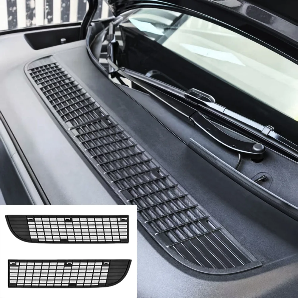 

2pcs Air Intake Cabin Debris Filter For Tesla Model Y Juniper 2025-2026 Insect-proof Net Air Inlet Protective