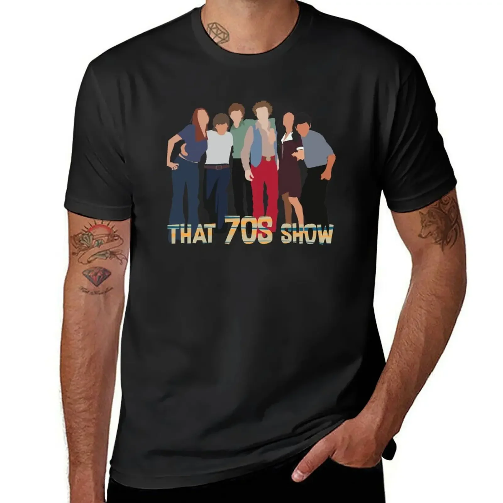 

That 70s Show Vintage Look T-Shirt plain sports fans quick drying cheap stuff mens big and tall t shirts