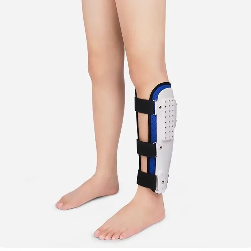 1 pz supporto per fissaggio della frattura delle gambe-per distorsione del polpaccio legamento strappo riabilitazione plantari supporto delle gambe