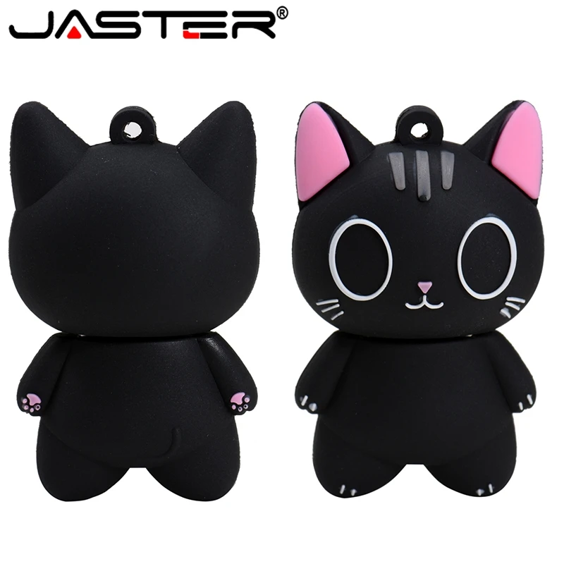 

JASTER usb pendrive cartoon cat usb flash drive et 4GB 8GB 16GB 32GB 64GB 128GB USB 2.0 pen drive usb memory stick u disk