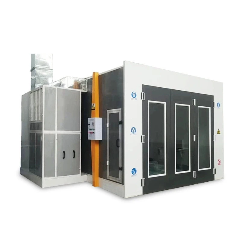 CE industrial spray booths automotive car spray painting baking chamber drying room