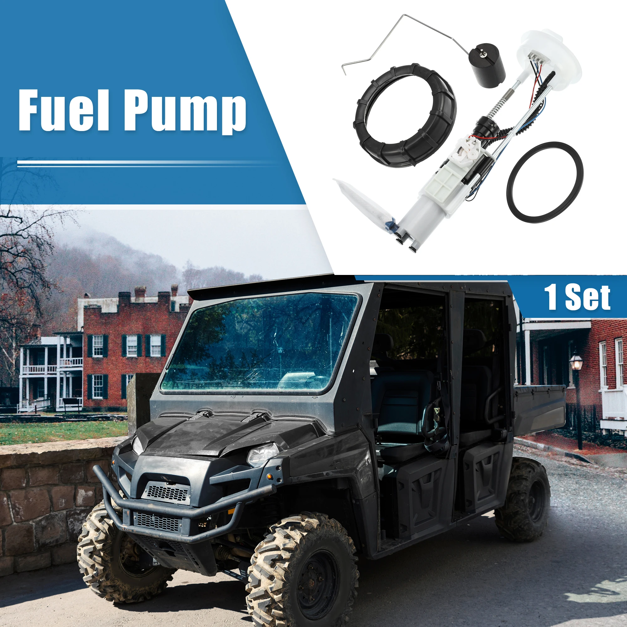 

X Autohaux 1 Set Electric Fuel Pump for ATV 2521196 47-1010 for Polaris M1400 for Ranger 500 for Ranger 570 2013-2018