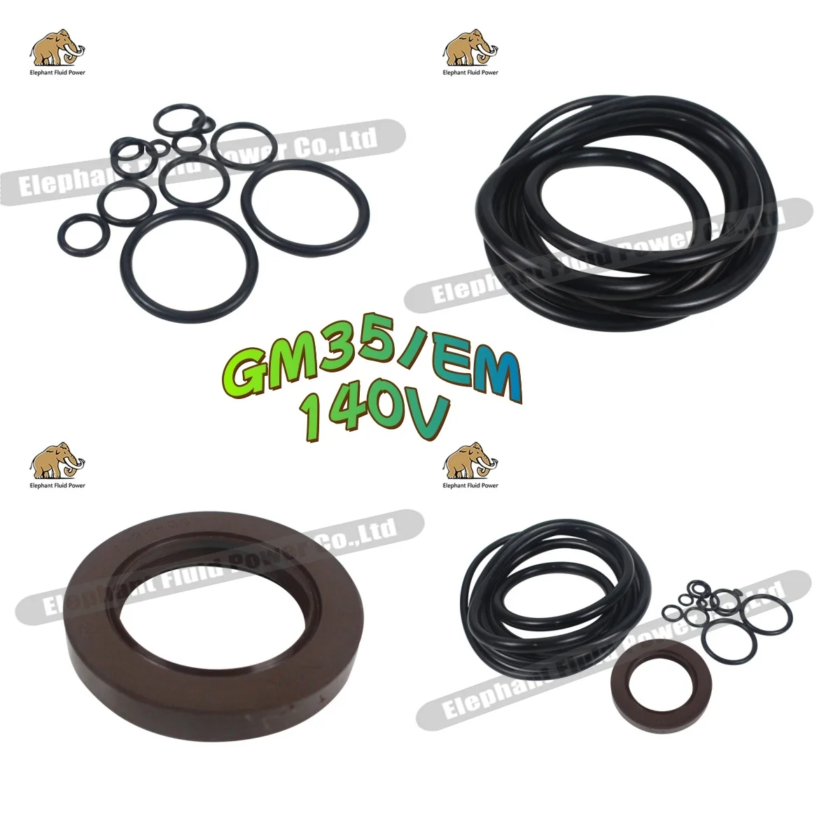 

Fast delivery Hydraulic Travelling Motor Seal Kits GM35/EM140V for EC140 Excavator parts